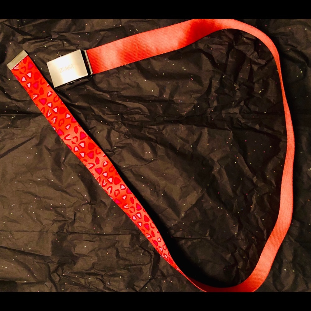 Reversible Zumba®️ Cheetah/Orange Belt